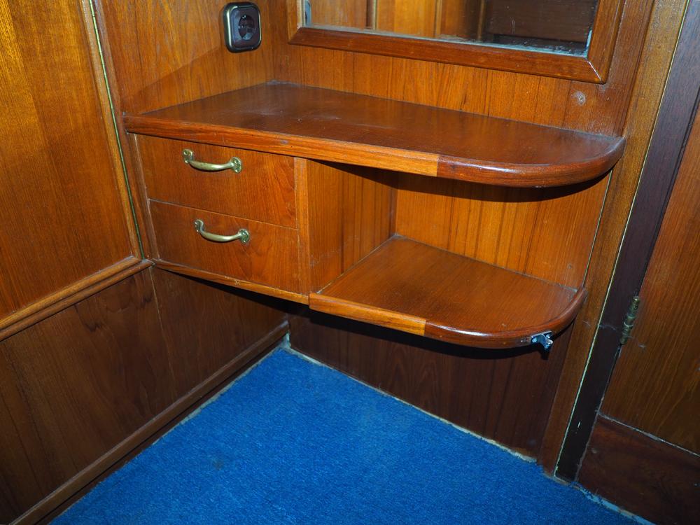 Achterkajuit, Accommodatie